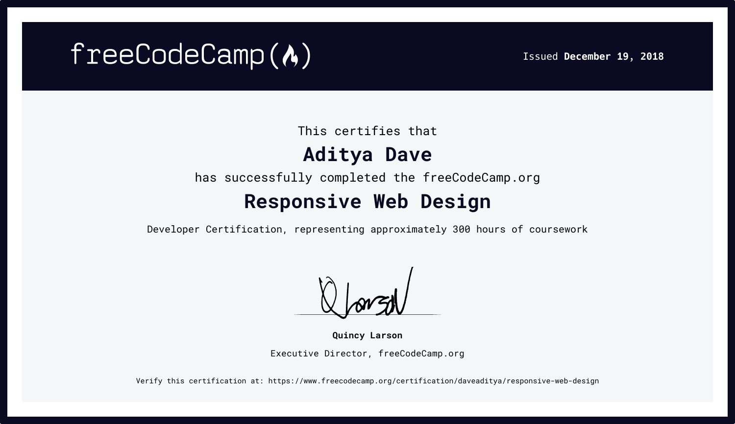 FreeCodeCamp - Responsive Web Design